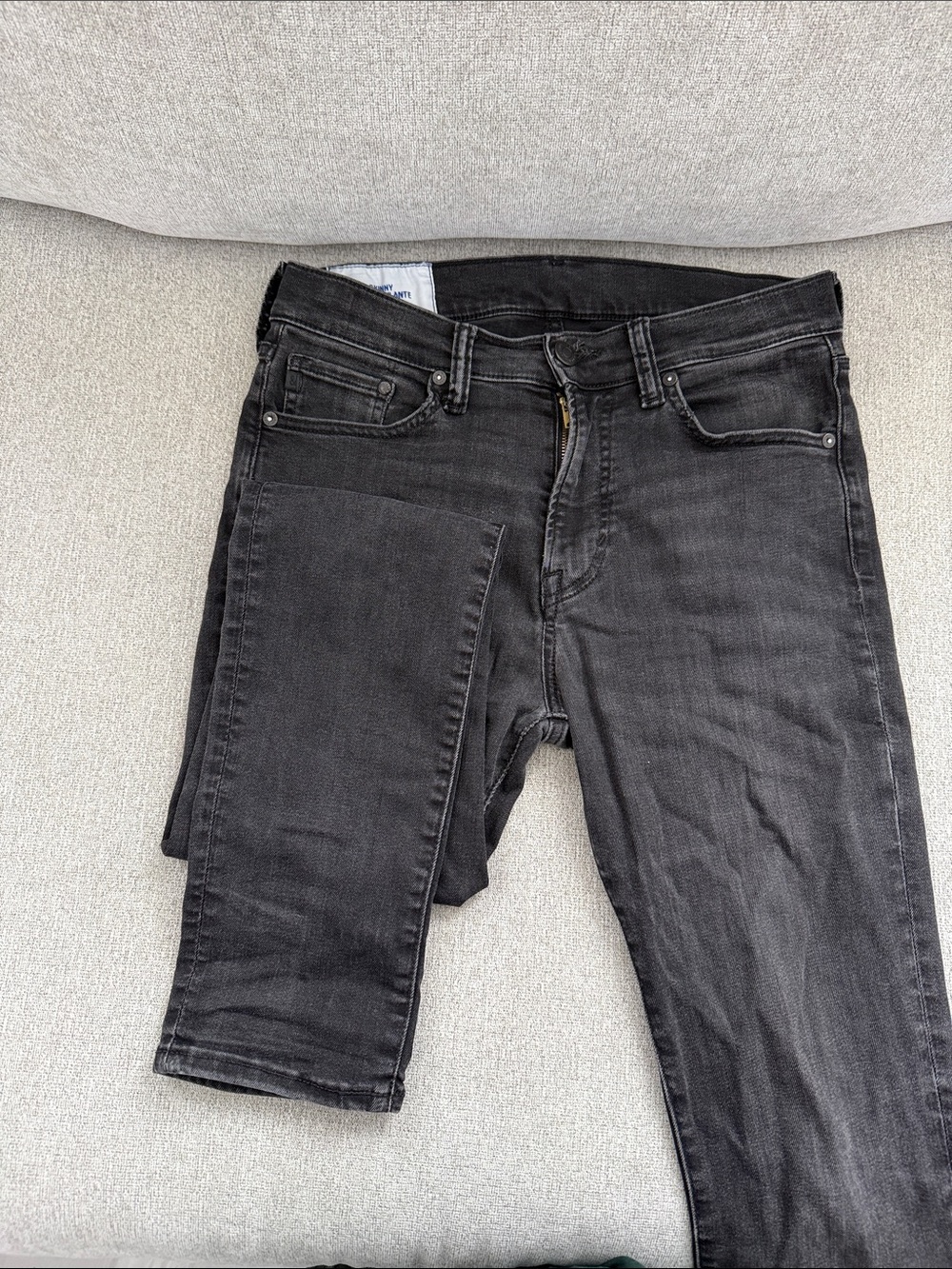 H&M Men's Skinny Jeans - Black Wash